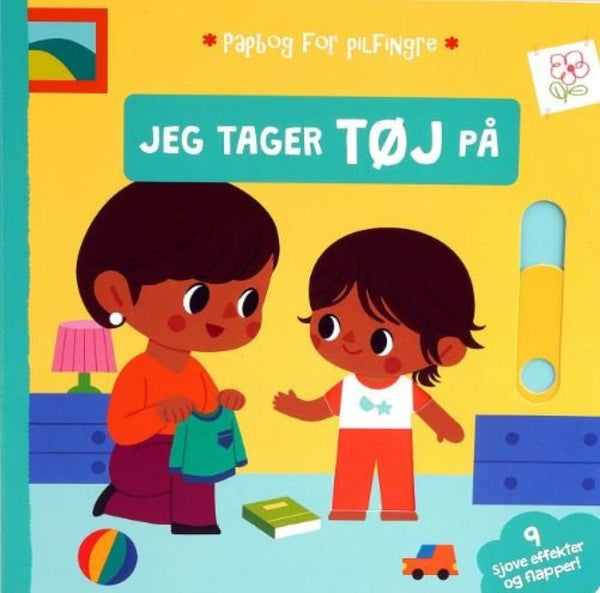 Papbog for pilfingre - Jeg tager tøj på - Billede 1