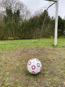 Fodbold af kunstlæder - Str. 5 - Ø: 21-22 cm