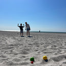 Boccia/Petanque i plast med 6 kugler