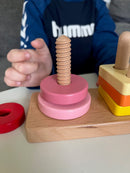 Geometrisk Labyrint Stabler - 12 klodser