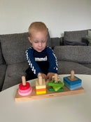 Geometrisk Labyrint Stabler - 12 klodser