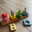 Geometrisk Labyrint Stabler - 12 klodser