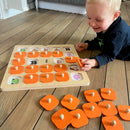 VIGA - Jumbo Memory - Vendespil i træ - 10 spil