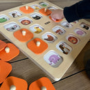 VIGA - Jumbo Memory - Vendespil i træ - 10 spil