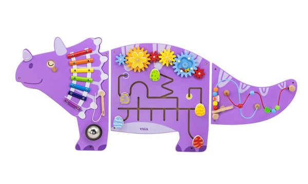 Aktivitetstavle Triceratops Dino - Billede 1