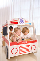 Legehus - Ambulance i træ - VIGA