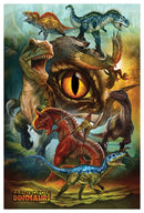 Dinosaur - Carnivovous-  plakat - Billede 1