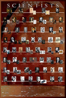 Berømte - videnskabsfolk- plakat - Billede 1
