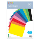 Papir A4 - 100 ark, 10 farver, 100 gr. - Billede 1