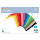 Papir A3-A4-A5-A6 - 195 ark, 15 farver - Billede 1