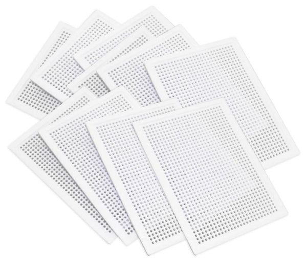 Playbox Pixelart - Plader til stiftmosaik - 10 stk (STORE)