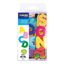 Magnet bogstaver - farvede - 80 stk. - Billede 1