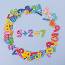 Magnet tal og symboler - 68 stk. - Billede 1