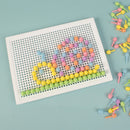 Stiftmosaik perler - Pastel Ø10 mm, 1 kg - Billede 1
