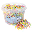 Stiftmosaik perler - Pastel Ø10 mm, 1 kg - Billede 1