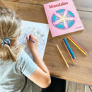 Mandalas Malebog - Prinsesser - 32 sider - Fra 4 år.