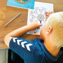 Mandalas Malebog - Dinosaurer - 32 sider - Fra 4 år.