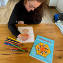 Mandalas Malebog - Vilde Dyr - 32 sider - Fra 6 år