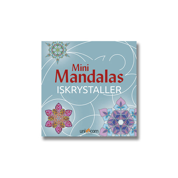 Mandalas Mini-Malebog - Iskrystaller - 32 sider - Fra 6 år