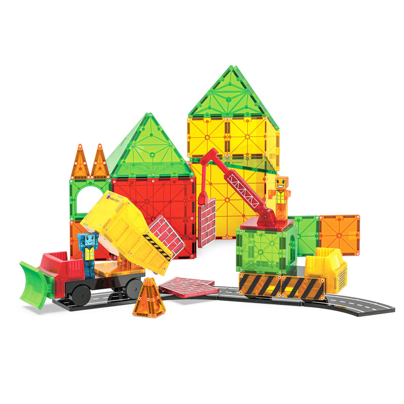 Magna-Tiles Byggeplads XL - 50 dele