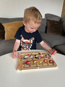 Magnetisk Aktivitetstavle fra VIGA - Tal - Fra 18 mdr.