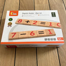 Magnettavle Numre - 4x4 cm - 40 dele - VIGA