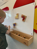 Magnettavle Pusleklodser Frugt - 32 dele - VIGA