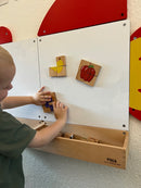 Magnettavle Pusleklodser Frugt - 32 dele - VIGA