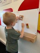 Magnettavle Pusleklodser Dyr - 32 dele - VIGA