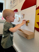 Magnettavle Pusleklodser Dyr - 32 dele - VIGA