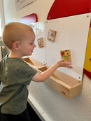 Magnettavle Pusleklodser Dyr - 32 dele - VIGA