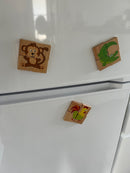 Magnettavle Pusleklodser Dyr - 32 dele - VIGA