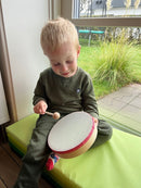 Håndtromme i træ - Ø:20 cm - Trommus