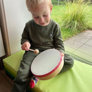 Håndtromme i træ - Ø:20 cm - Trommus