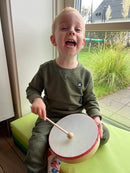 Håndtromme i træ - Ø:20 cm - Trommus