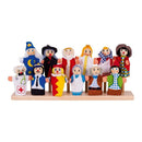 Fingerdukker, 12 stk. figurer   - Billede 1