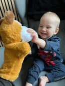 Hånddukke - Hest - 28 cm