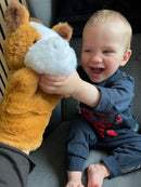 Hånddukke - Hest - 28 cm