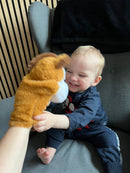 Hånddukke - Hest - 28 cm