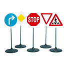 Trafikskilte i plast  - 5 stk. - Billede 1