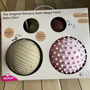 Sansebolde - 4 stk - Ø:10/Ø:18 cm - Boho Chic