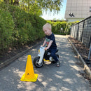 Markeringskegle-  H:38 cm - Gul - 1 stk.