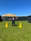 Markeringskegle-  H:38 cm - Gul - 1 stk.