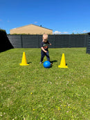 Markeringskegle-  H:38 cm - Gul - 1 stk.