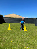 Markeringskegle-  H:38 cm - Gul - 1 stk.