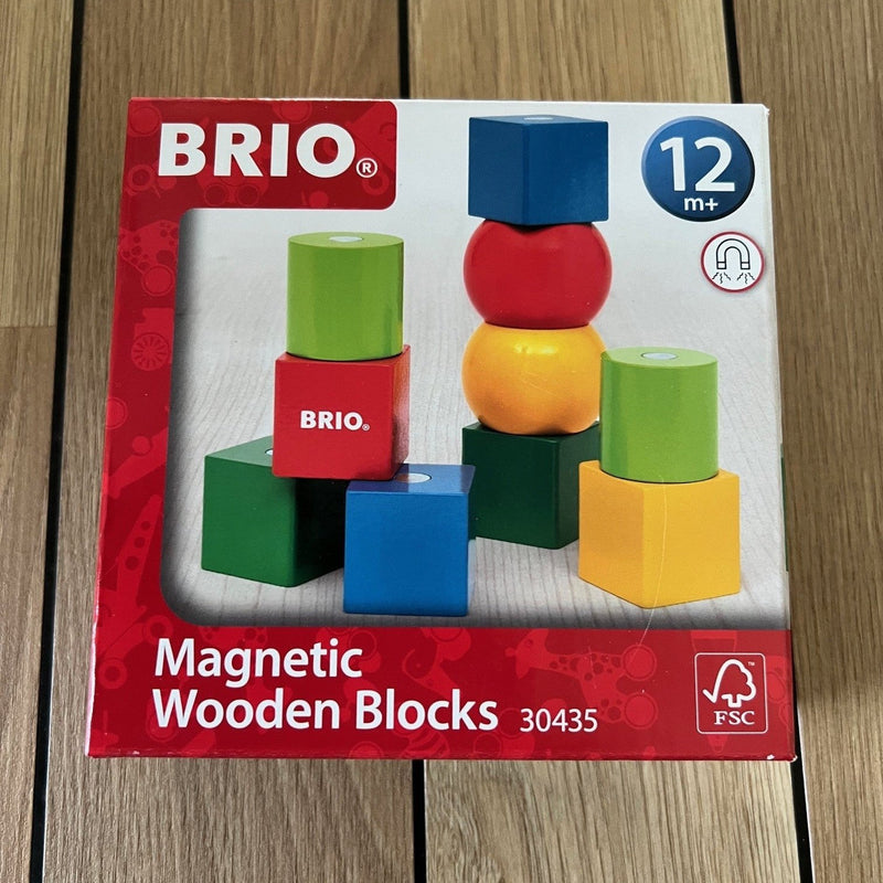 BRIO 30435 - Magnetiske træklodser - 10 stk