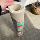 Legetæppe med by og vejbane - 1 x 1,5 meter - Vinyl - Fra 1 år.