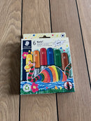 STAEDTLER - Noris - Twist Gelkridt - 6 farver