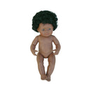 Dukke nyfødt pige Afro - 38 cm - Billede 1