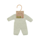 Dukketøj 32-37 cm, Strikket pyjamas - Billede 1